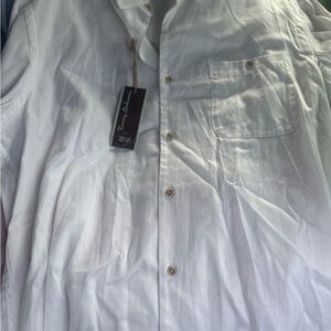 Tommy Bahama White Button-Up Shirt